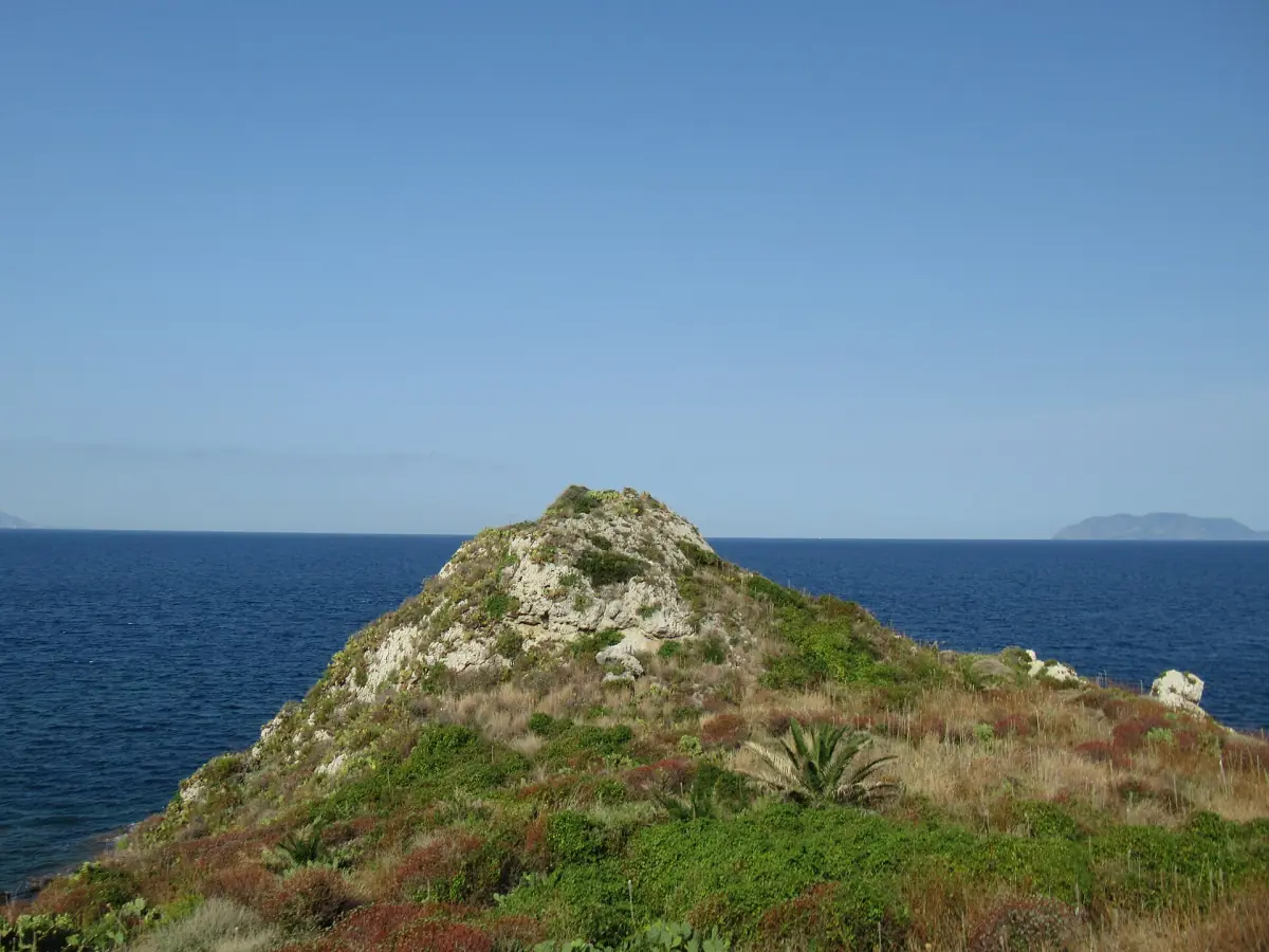 The headland of Capo Milazzo