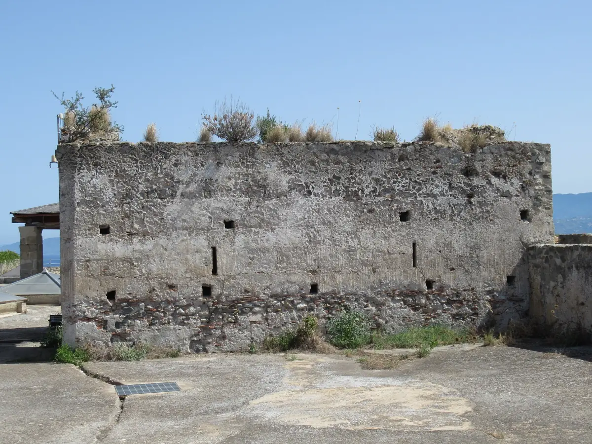 A bastion inside Milazzo Castle