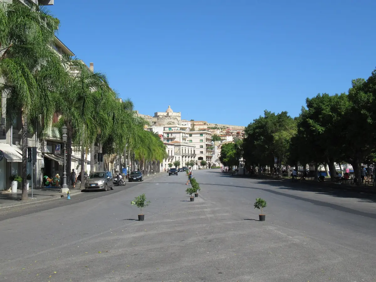 The seafront of Milazzo