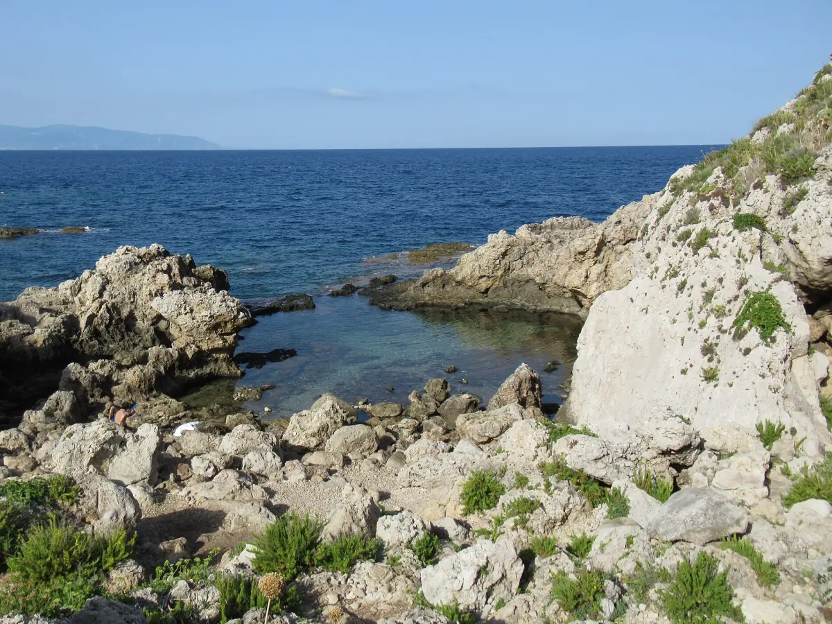Das Felsbecken Piscina di Venere